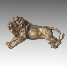 Статуя льва Лев-Изготовление-Реплика Бронзовая скульптура Tpal-036